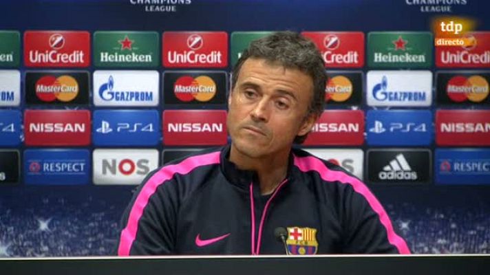 Champions League - Luis Enrique: "No voy a cambiar por un resultado negativo"