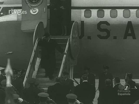 Documentales Blanco y Negro - EL PRESIDENTE EISENHOWER EN MADRID
