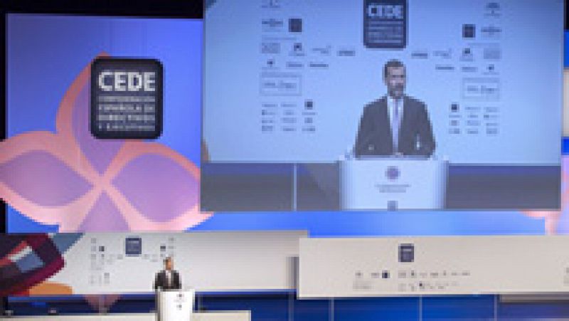 Felipe VI: "El trabajo eficaz de los directivos es clave para impulsar un tejido productivo fuerte y ágil"