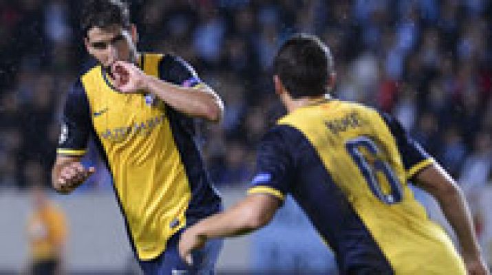 Champions League - Raúl García pone el 0-2 definitivo ante el Malmö