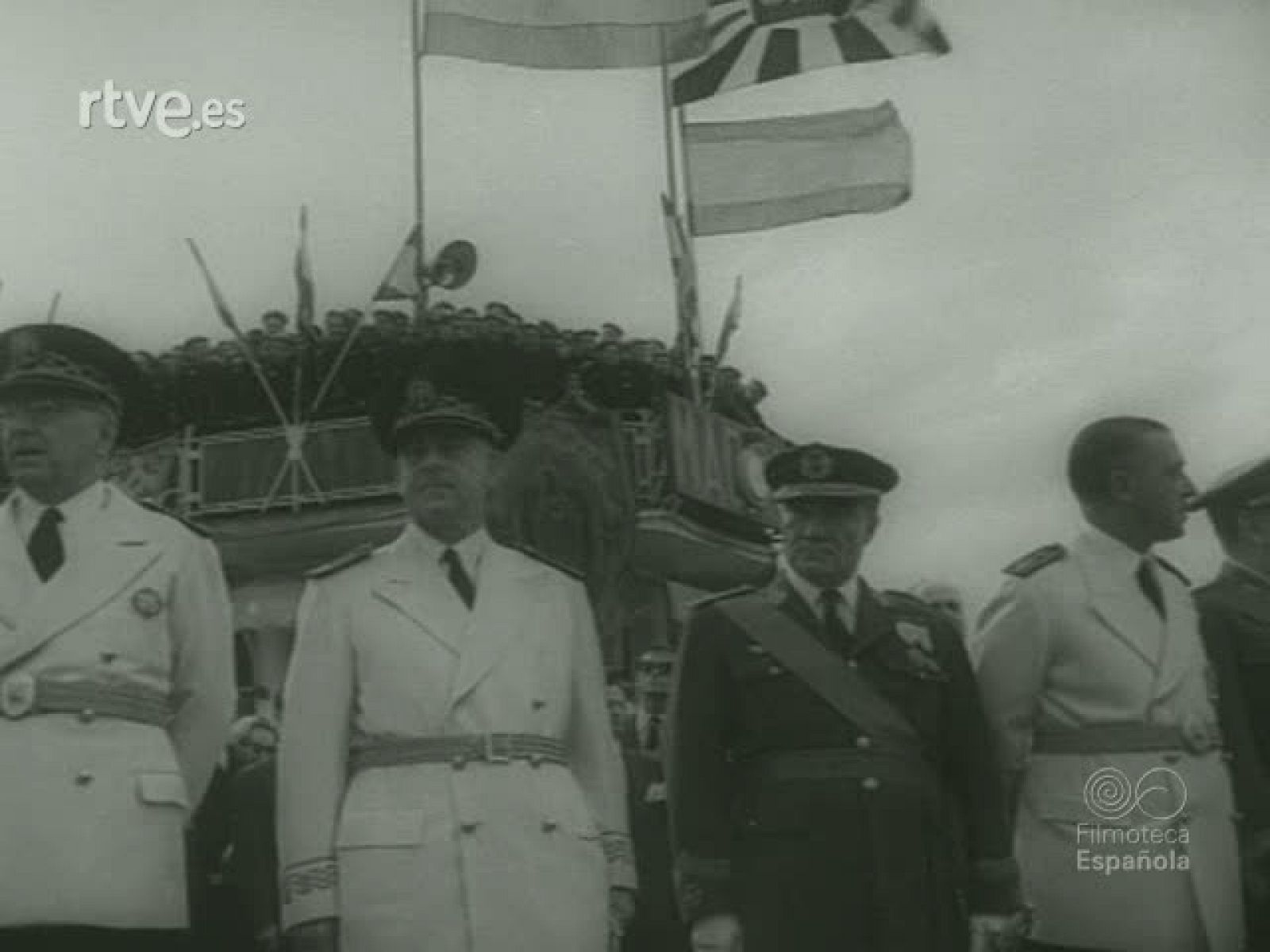 LOS REYES DE JORDANIA EN ESPAÑA - Documentales Blanco y Negro | Ver