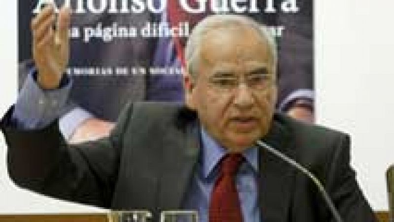 Alfonso Guerra deja la política