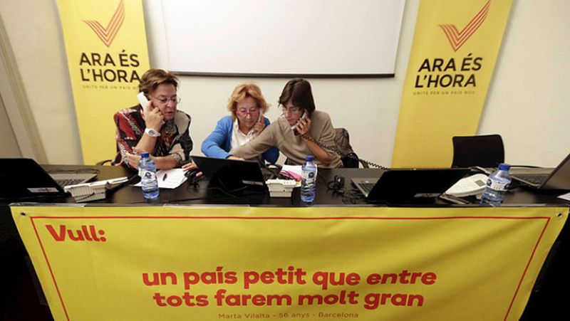 Los partidos favorables al 9N apoyan que Mas siga adelante con la consulta