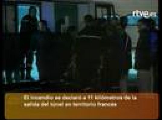  - Un incendio en el Eurotúnel