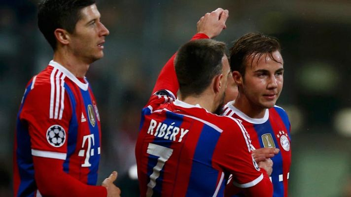 Champions League - Bayern Múnich 2 - Roma 0