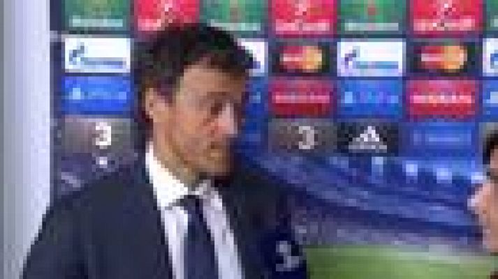 Champions League - Luis Enrique: "Después de un mal resultado, ganar siempre es positivo"