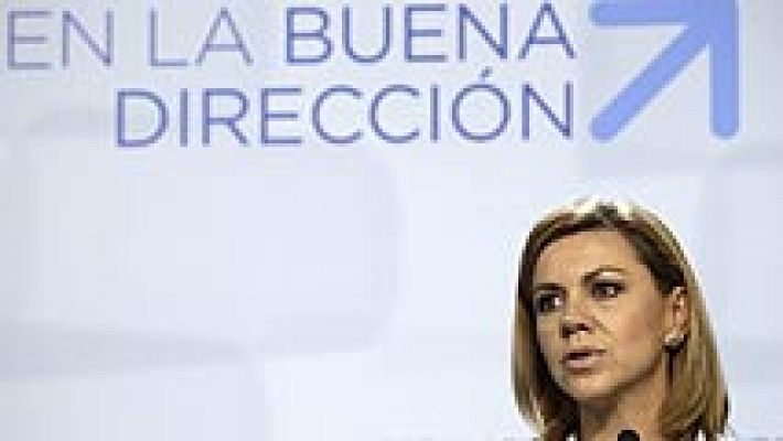 Informativo 24h - Cospedal sostiene que Podemos es un partido "peligroso"