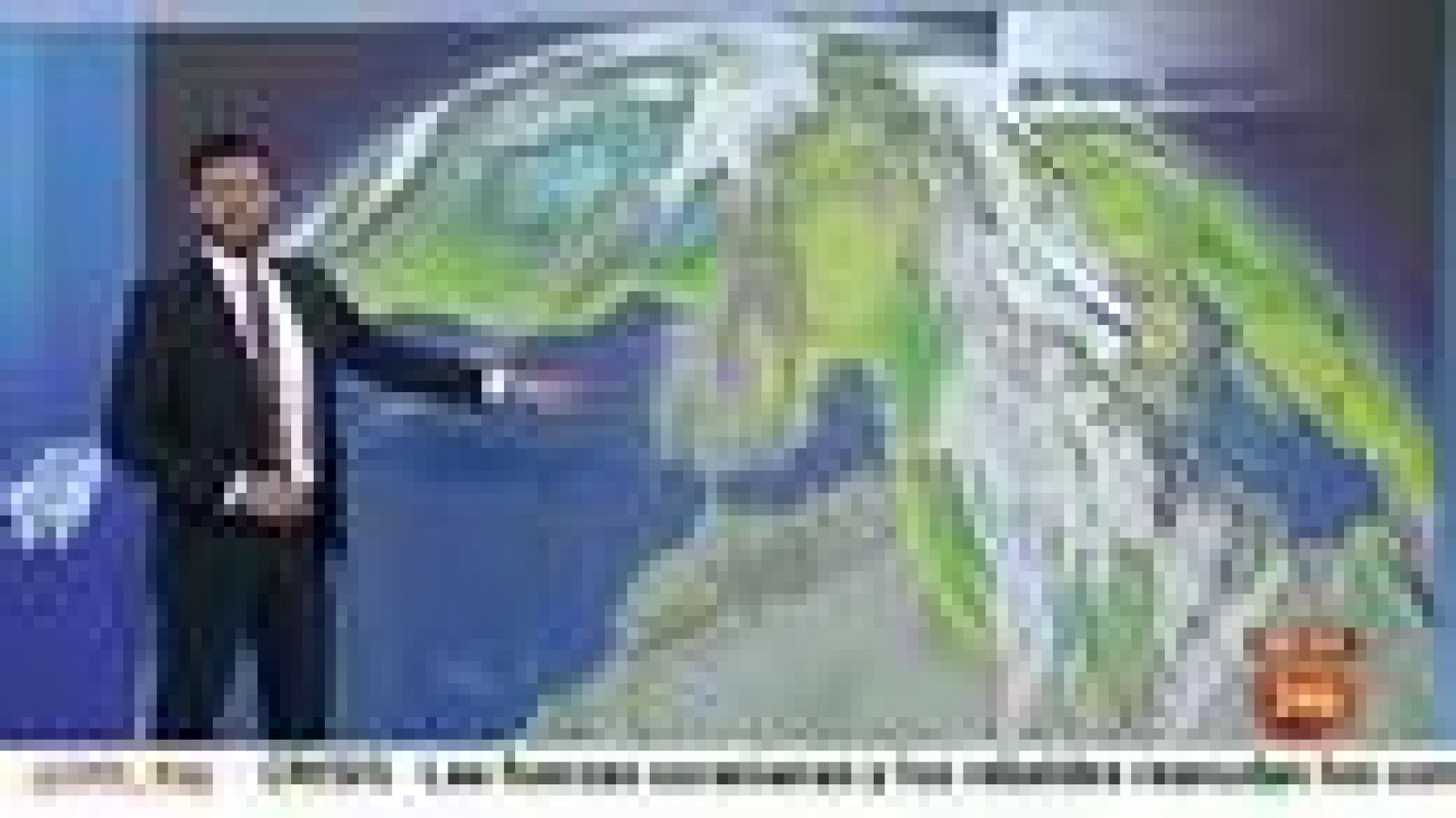 Intervalos de viento fuerte en el Cantábrico y precipitaciones intermitentes en la mayor parte de la Península - El tiempo | Ver