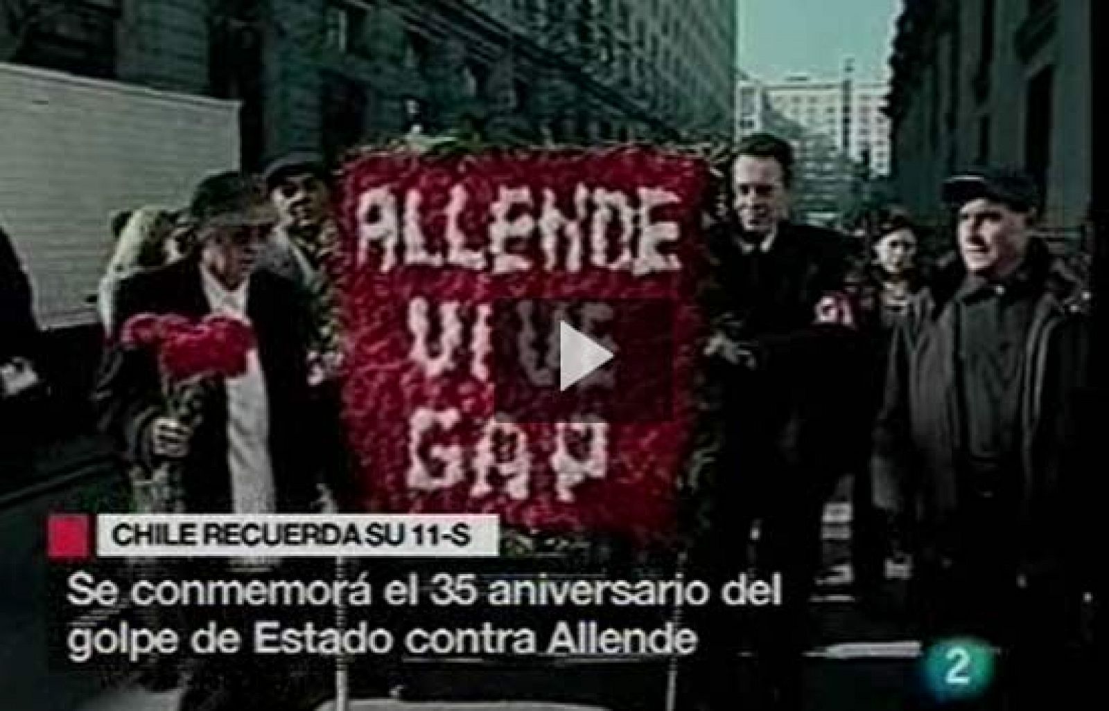 35 aniversario del golpe de Estado contra Allende