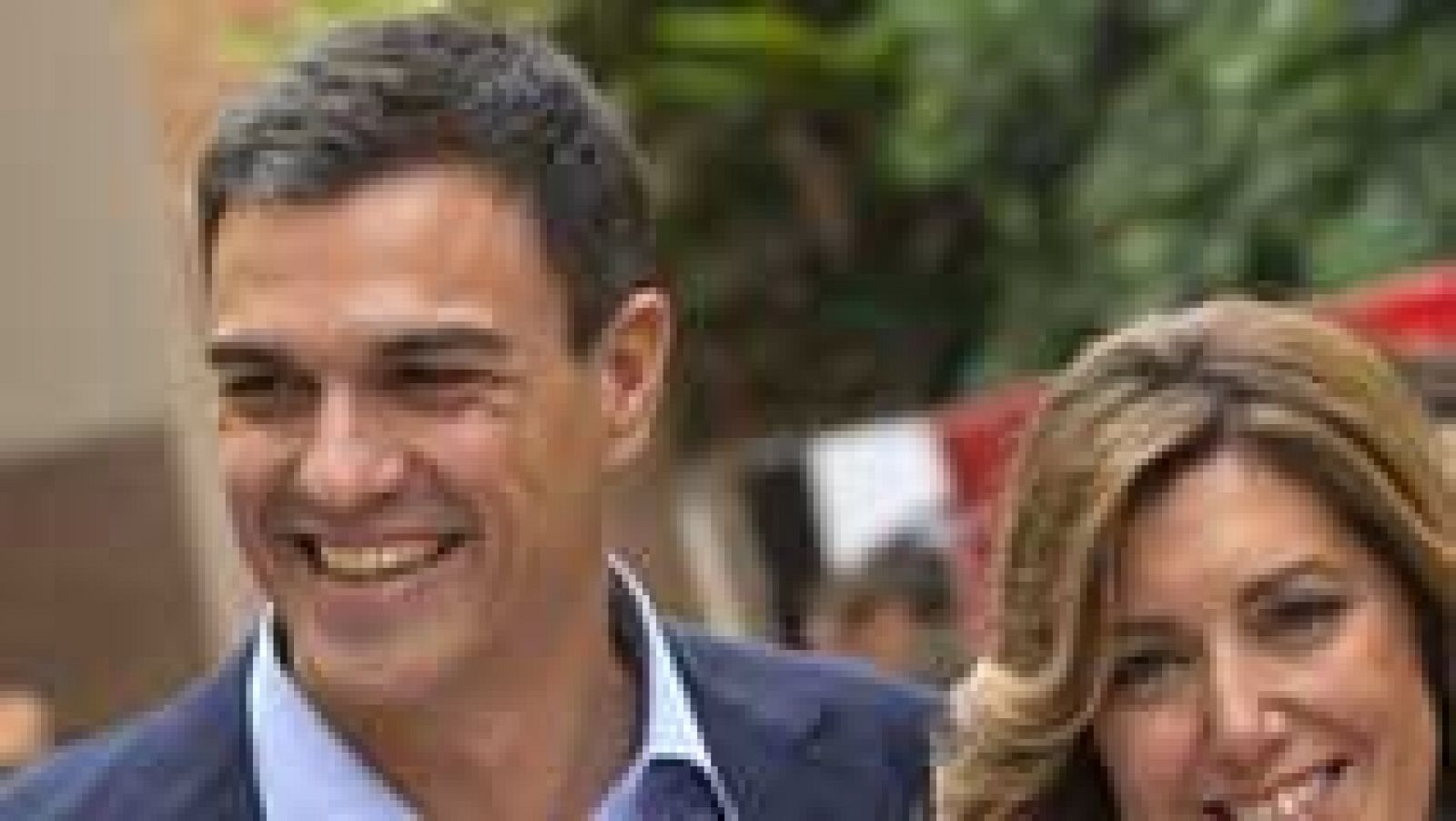 Pedro Sánchez y Susana Díaz juntos en un acto en Sevilla