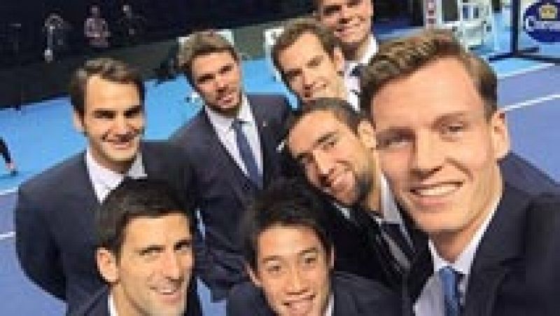 El 'selfie' del tenis mundial