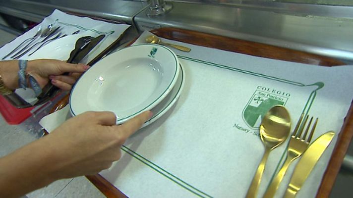 Telediario 1 - Crecen los casos de alimentos en mal estado en comedores