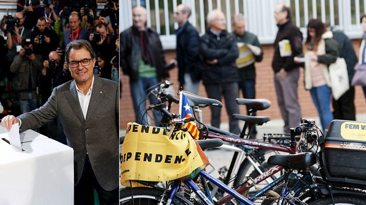 Informativo 24h - Mas reivindica un "referéndum definitivo" y el PP tacha el 9