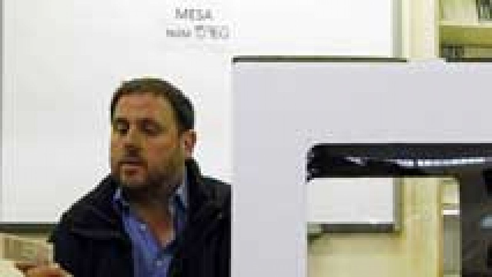 Telediario 1: Miembros del Gobierno catalán han acudido a votar | RTVE Play