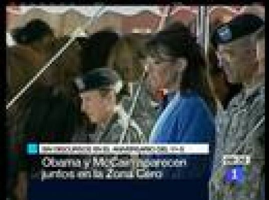 Telediario 1 - Telediario en 4' - 12/09/08