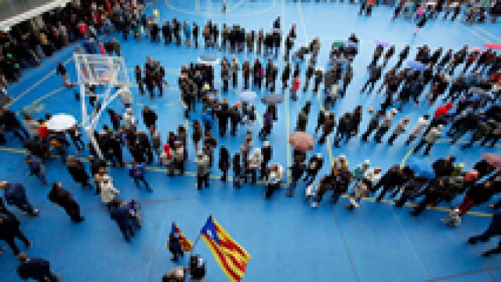 Telediario 1 - Casi dos millones de personas habían votado a las 6
