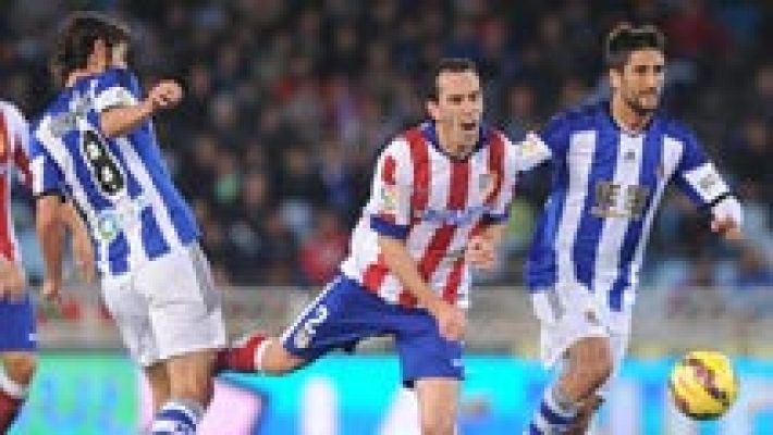 Fútbol - Real Sociedad 2 - Atlético de Madrid 1