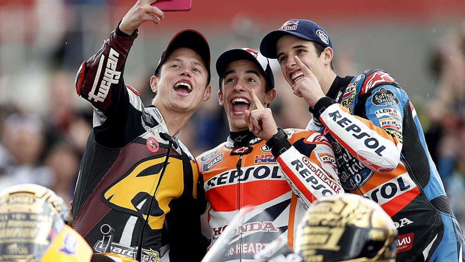 Marc, Tito y Alex, los reyes del motociclismo 2014