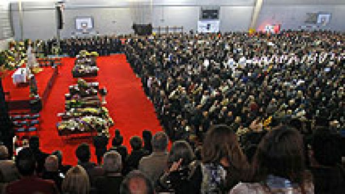 Funeral por las víctimas del accidente de Cieza