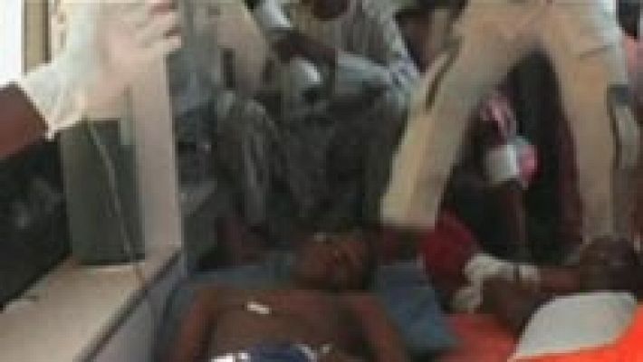 Telediario 1 - Atentado en una escuela de Nigeria