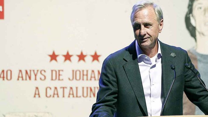 Telediario 1 - Cruyff: "Hay otros que no tienen la experiencia de Ancelotti"