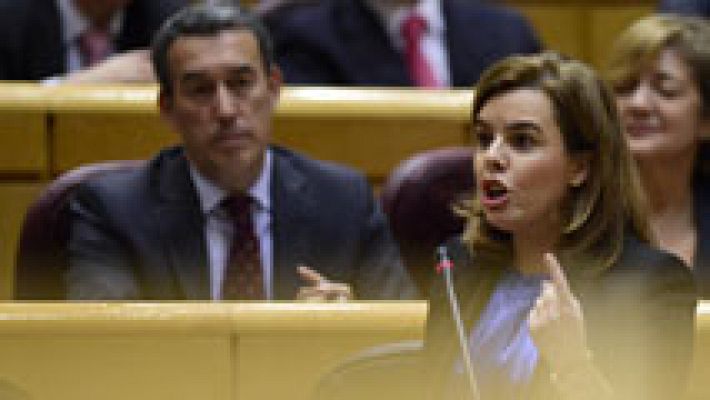 Sáenz de Santamaría acusa al Govern de "saltarse la ley"