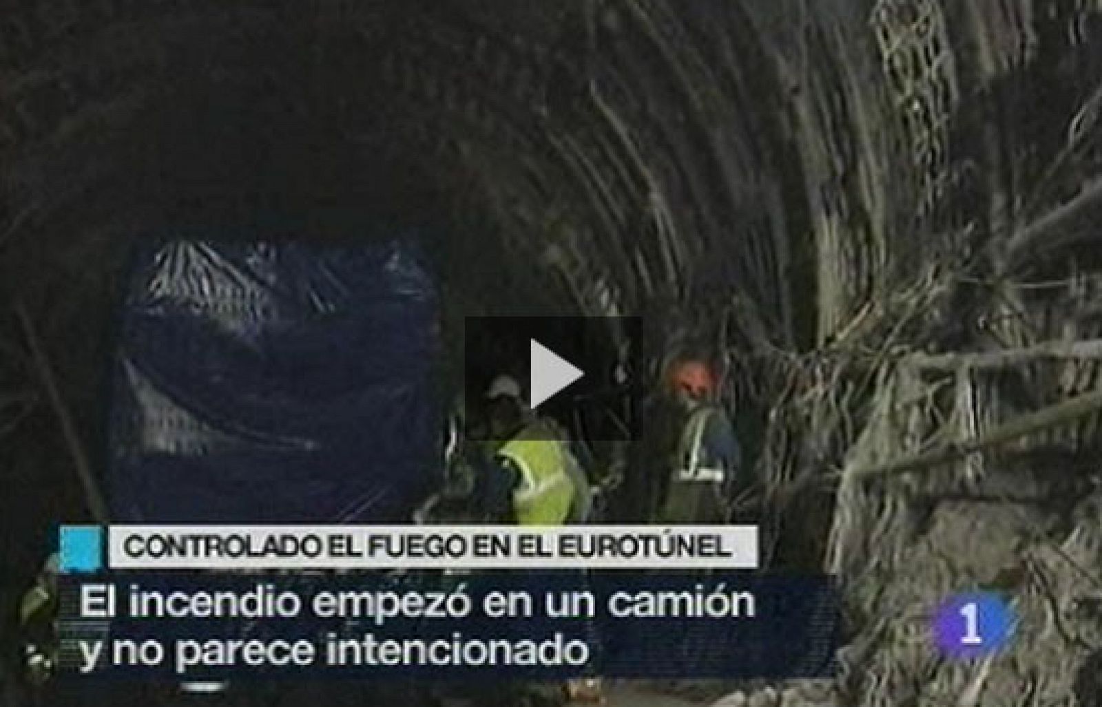 Sin programa: Controlado el fuego en el eurotúnel | RTVE Play