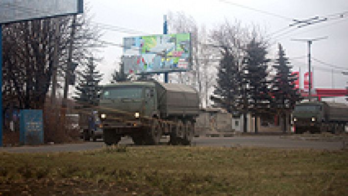 Ucrania protesta ante Rusia por una nueva entrada de camiones militares rusos en Donetsk