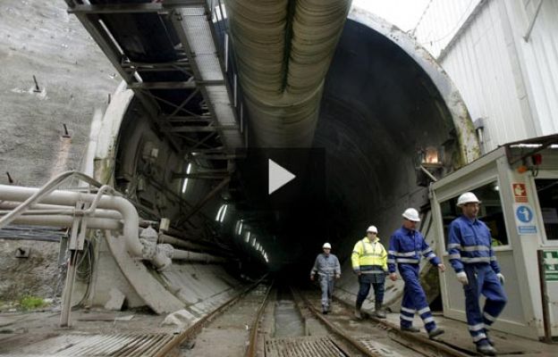 Túnel en la Cordillera Cantábrica