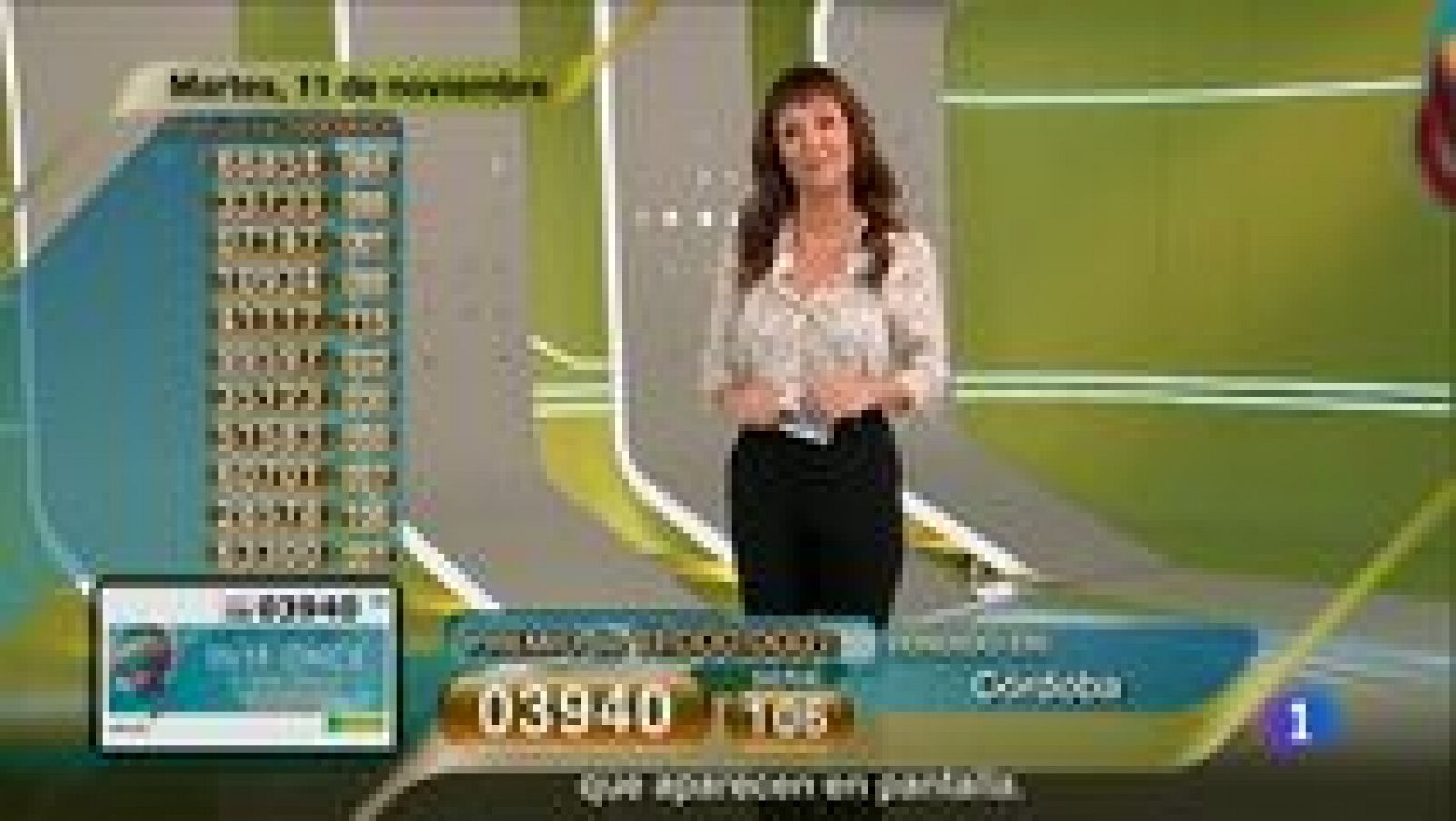 Sorteos ONCE: Sorteo ONCE - 11/11/14 | RTVE Play