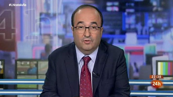 La noche en 24h - El PSC ofrece a Mas su apoyo, pero "no para seguir en el lío y buscar la ruptura"