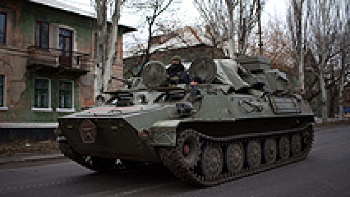 Ucrania se prepara para una guerra con los rebeldes durante el crudo invierno