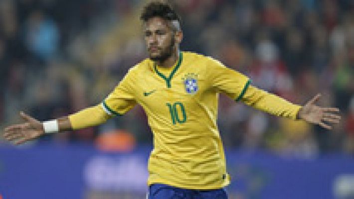 Telediario 1 - Neymar y Messi lideran a Brasil y Argentina