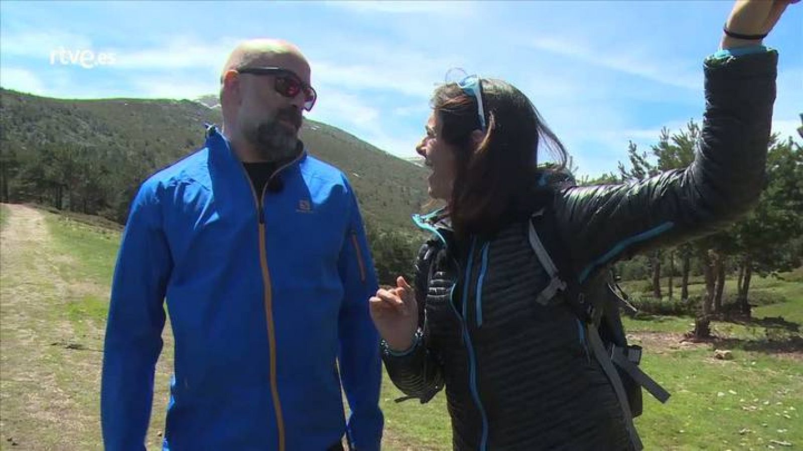 Cumbres - Goyo Jiménez en la cumbre de Peñalara - Avance
