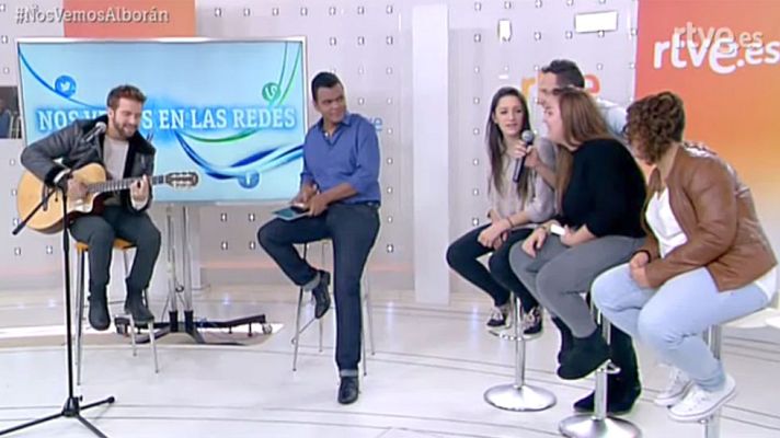 Nos vemos en las redes - Pablo Alborán canta "Pasos de cero"