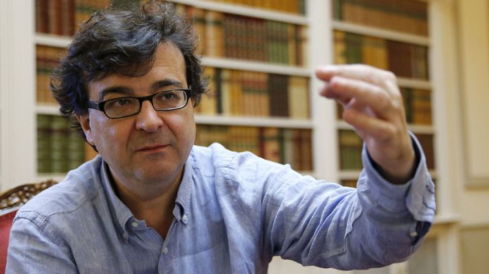 Telediario 1 - Nueva novela de Javier Cercas