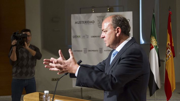 Telediario 1 - Monago dice sentirse objeto de un ataque despiadado