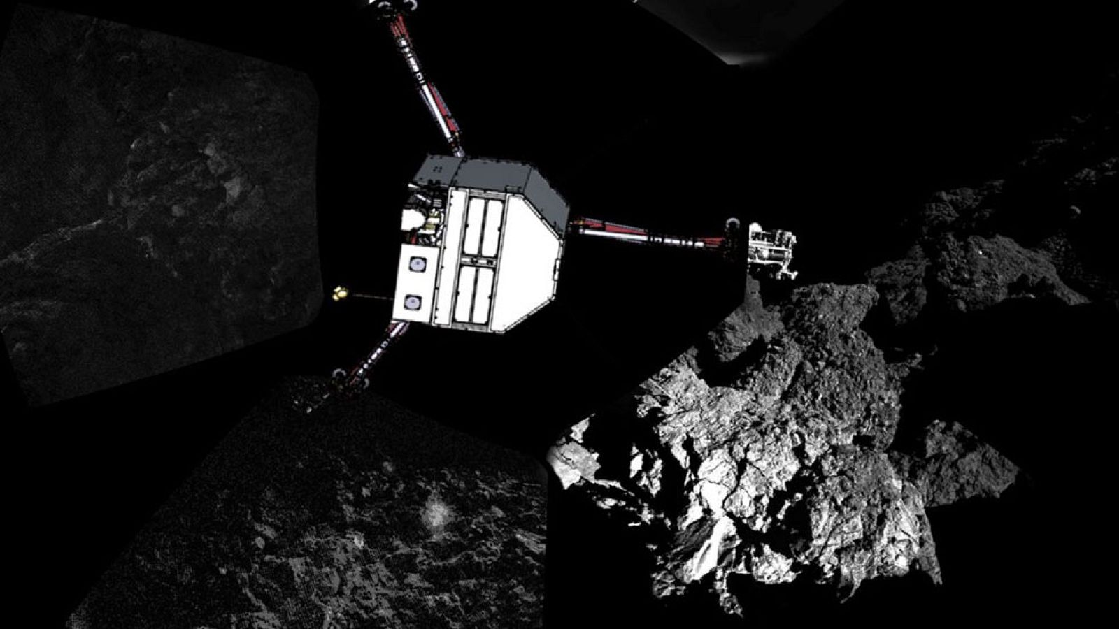 El módulo 'Philae' solo tiene una hora y media de luz al día y sus baterías se agotan