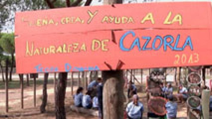 Scouts que cuidan la tierra en Doñana