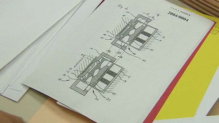Telediario 1 - En España se solicitaron 6.000 patentes en 2013