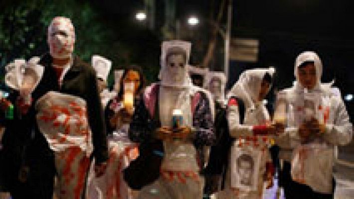 Familiares de los desaparecidos en México piden justicia
