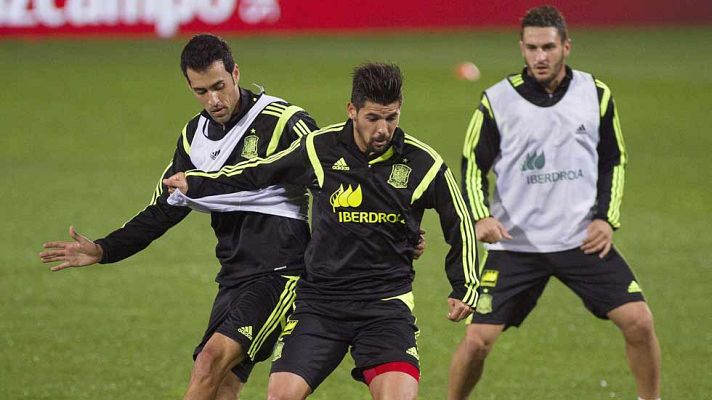 Telediario 1 - Busquets, Koke, Cazorla e Isco: el corazón de España