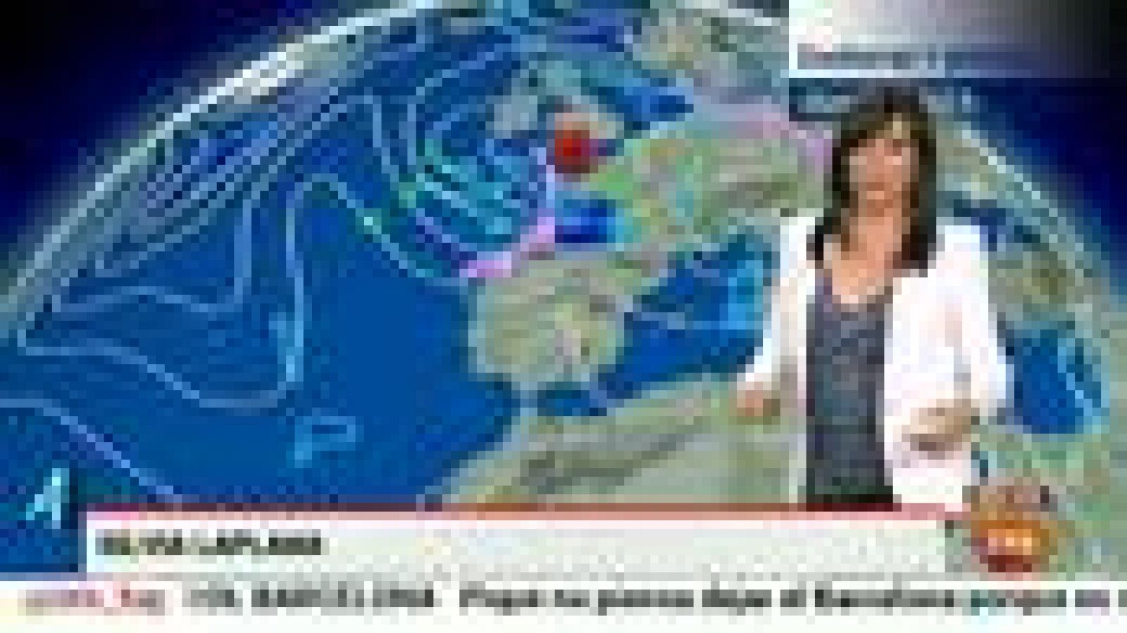 El tiempo: Vientos fuertes en el litoral y zonas montañosas del norte | RTVE Play