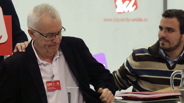 Telediario 1 - Cayo Lara no se presentará a las primarias de su partido