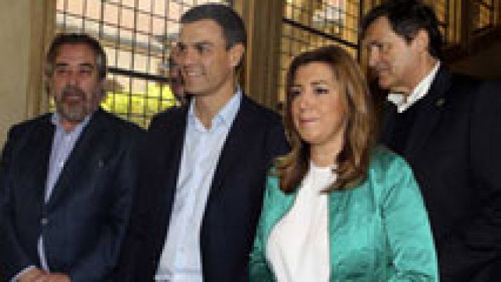 Telediario 1 - El PSOE ha propuesto un nuevo pacto constitucional