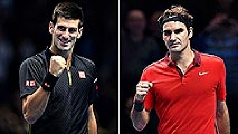 El tenista serbio Novak Djokovic y el suizo Roger Federer se medirán este domingo por el título de la Copa Masters 2014 después de superar este sábado las semifinales ante el japonés Kei Nishikori (6-1, 3-6, 6-0) y el también suizo Stanislas Wawrinka