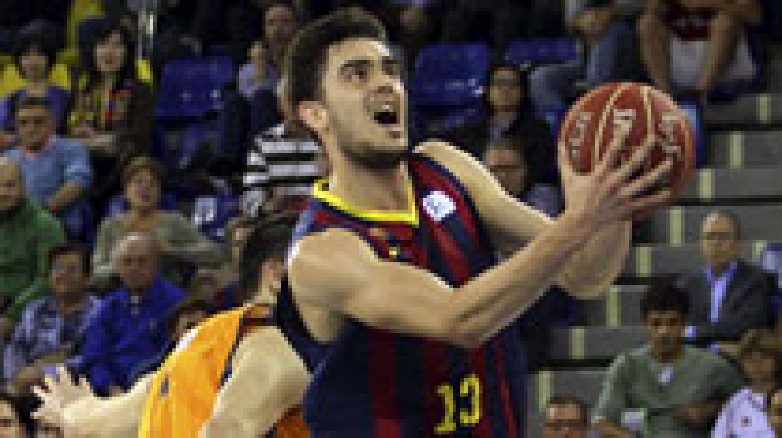 El FC Barcelona venció por un claro 76-57 al Valencia Basket tras dominar desde el segundo cuarto en un partido en el que se vio al mejor Lampe de la temporada, con 20 puntos, 11 rebotes y 31 de valoración.