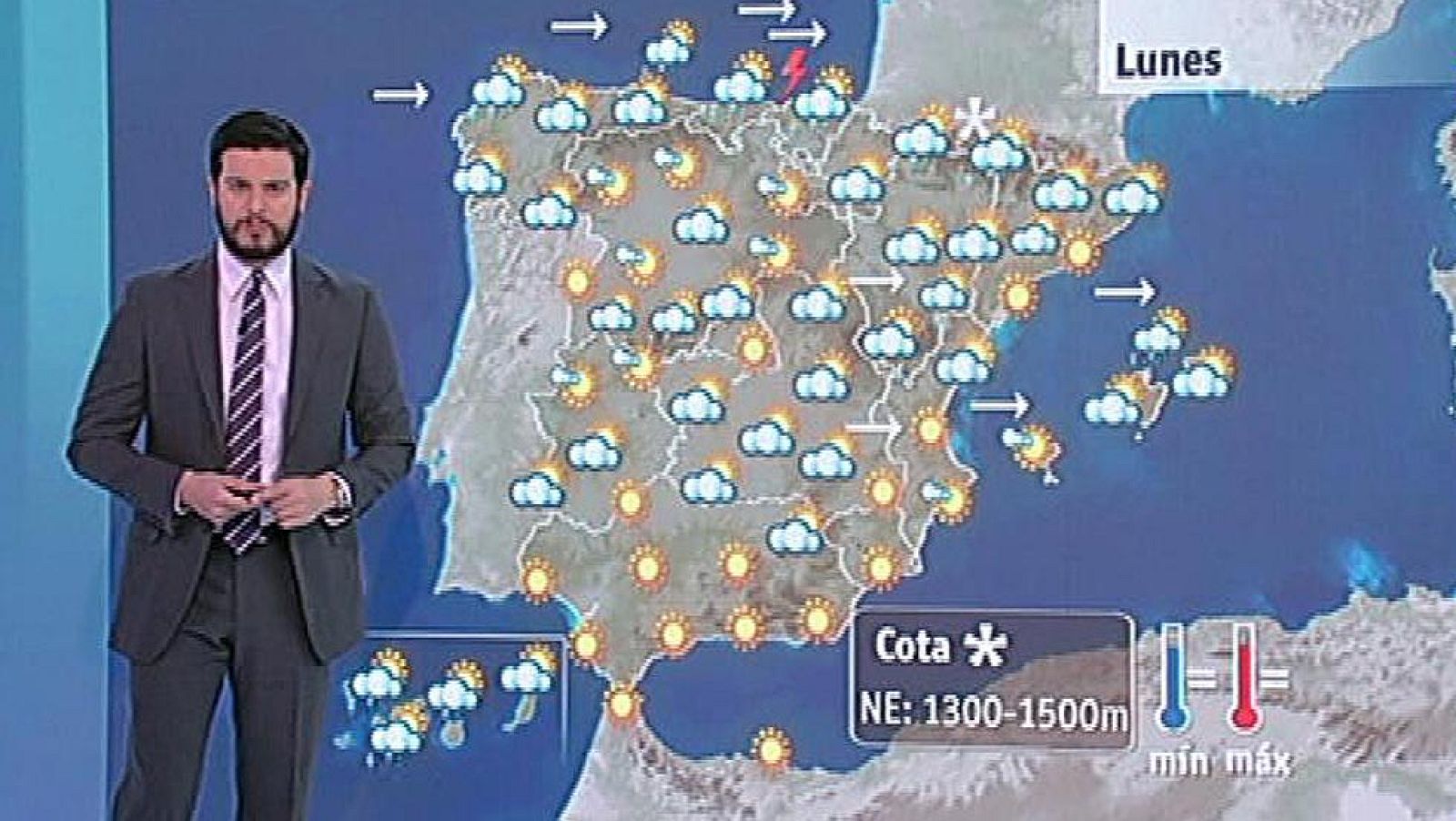 Subida de temperaturas y claros en los próximos días