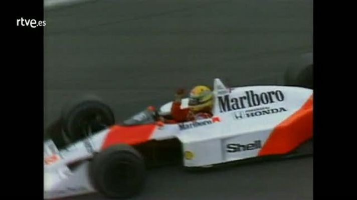 Senna gana su primer mundial en el Gran Premio de Japón 88