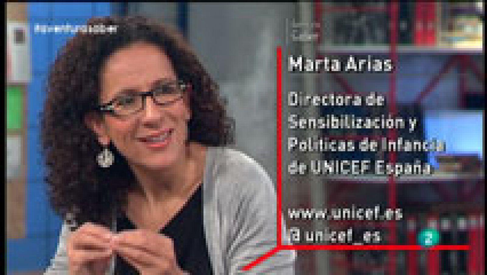 La aventura del Saber: La Aventura del Saber. Marta Arias. UNICEF España | RTVE Play